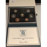 A 1985 ROYAL MINT SEVEN COIN CUPRO NICKEL SET IN PRESENTATION BOX