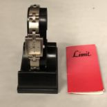 A LADIES LIMIT WRIST WATCH BOXED