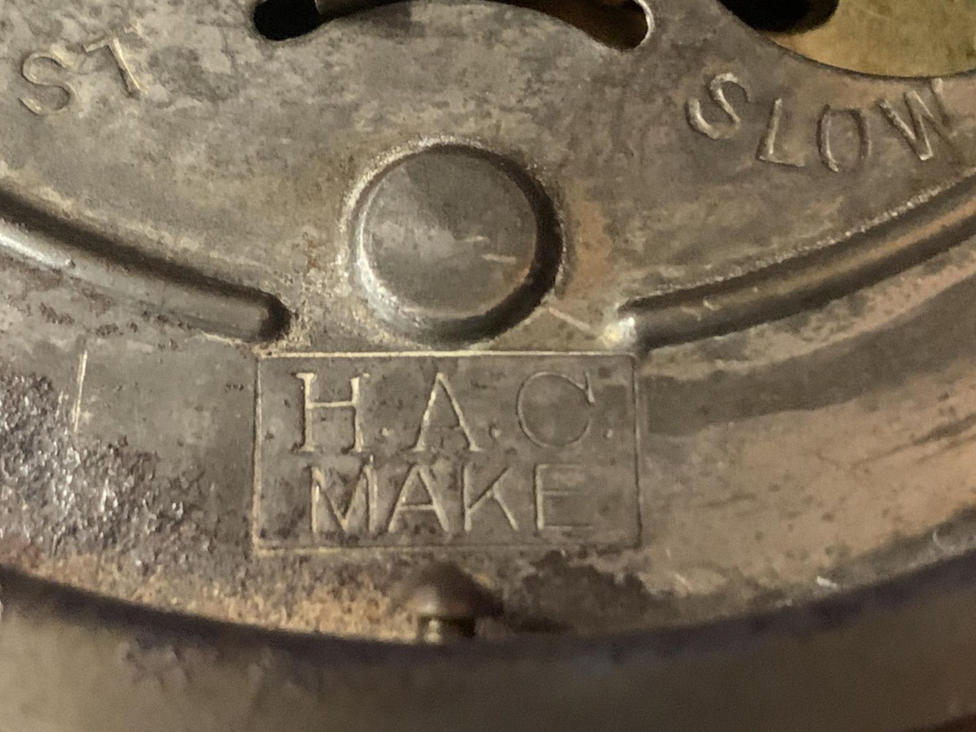 A HAC MAKE MANTLE CLOCK - Image 12 of 15