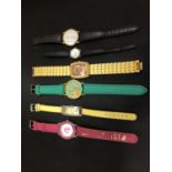 QUANTITY OF WRIST WATCHES