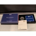 A BRITTANIA 2017 SILVER PROOF £2 COIN IN PRESENTATION BOX WITH CERTIFICATE