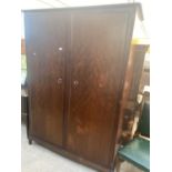 A STAG TWO DOOR WARDROBE, 50" WIDE