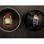 A TAVISTOCK AND JONES WRISTWATCH AND A CLAUDE VALENTINI WRISTWATCH