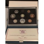A 1983 ROYAL MINT EIGHT COIN CUPRO NICKEL SET IN PRESENTATION BOX