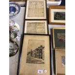 TWO FRAMED LETTERS, ONE DATED 1910, FROM THE AURAL REMEDIES COMPANY TO DR H H CRIPPEN AND A SIGNED