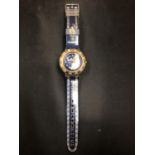 A GENTS SWATCH WATCH