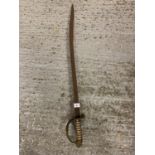 A VINTAGE VICTORIAN NAVAL SWORD