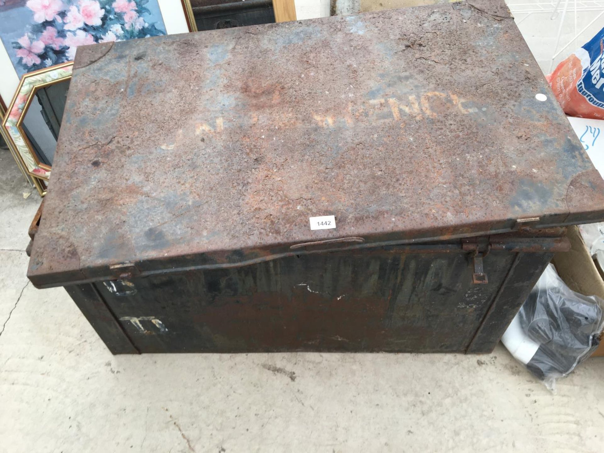 A VINTAGE CHEST