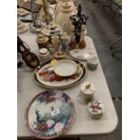 A QUANTITY OF CERAMICS AND CHINA TO INCLUDE SHELLEY, ROYAL WORCESTER ETC