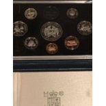 A 1985 ROYAL MINT EIGHT COIN CUPRO NICKEL SET IN PRESENTATION BOX