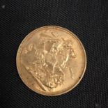 A GEORGE V GOLD SOVEREIGN DATED 1911