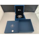 A BOXED 2012 ROYAL MINT BRITANNIA SILVER PROOF 5 OUNCE COIN WITH CERTIFICATE