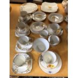 TWO CHINA TEA SETS TO INCLUDE A SHELLEY