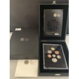 A ROYAL MINT 2008 UNITED KINGDOM SEVEN COIN PROOF SET WITH PRESENTATION BOX AND CERTIFICATES