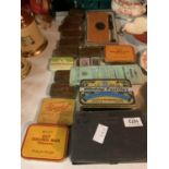 A QUANTITY OF VINTAGE TOBACCO TINS