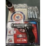 A PFM16 COMPACT BB GUN WITH ACCESSORIES