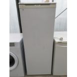 A BEKO TALL FREEZER BELIEVED WORKING BUT NO WARRANTY