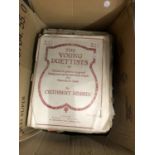 A LARGE QUANTITY OF VINTAGE SHEET MUSIC