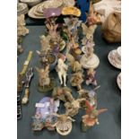 A COLLECTION OF FAIRY ORNAMENTS TO INCLUDE LEONARDO, DEZINE AND SHUDEHILL