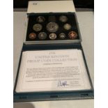 A 1998 ROYAL MINT TEN COIN CUPRO NICKEL SET IN PRESENTATION BOX