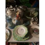 A SELECTION OF CERAMICS TO INCLUDE WEDGEWOOD, GRAFTON ETC