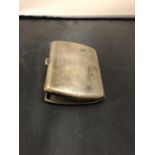 A HALLMARKED BIRMINGHAM SILVER CHEROOT CASE