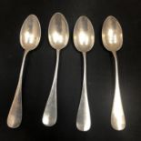 FOUR SILVER SPOONS
