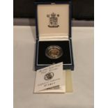 A 1995 GOLD PROOF HALF SOVEREIGN IN PRESENTATION CASE WITH CERTIFICATE