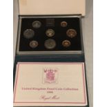 A 1984 ROYAL MINT EIGHT COIN CUPRO NICKEL SET IN PRESENTATION BOX