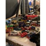 AN ASSORTMENT OF TOY CARS