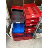 VARIOUS OFFICE STACKING SHELVES AND FILES
