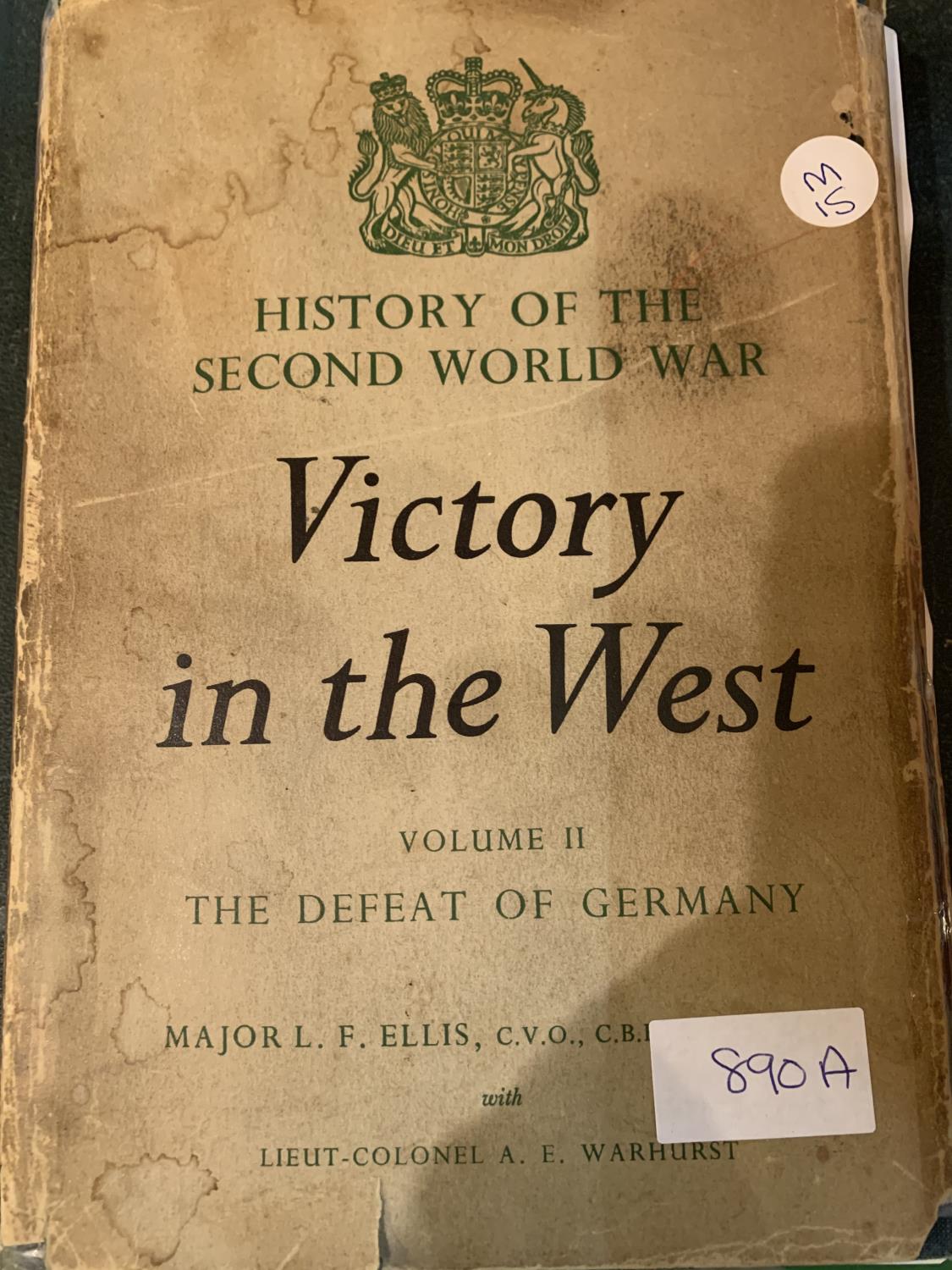 A HISTORY OF THE SECOND WORLD WAR, VICTORY IN THE WEST AND THE SOLDIERS ENGLISH/FRENCH CONVERSION - Bild 2 aus 3