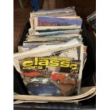 AN ASSORTMENT OF VINTAGE CAR MAGAZINES