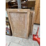 SIX PINE CUPBOARD DOORS