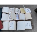 EIGHT BINDERS OF CZECHOSLOVAKIA IN CARTON