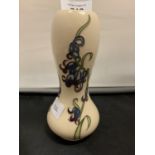 A MOORCROFT BLUEBELL HARMONY 6 INCH VASE