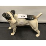 A MODEL OF A JACK RUSSEL DOG