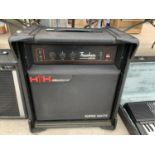A H H ELECTRONIC SUPER SIXTY TRTUCKER AMPLIFIER BELIEVED TO BE IN WORKING ORDER BUT NO WARRANTY