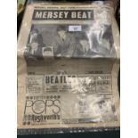 A LIMITED EDITION RE PRINT OF VOL. 3 NO.63 MERSEY BEAT NEWSPAPER