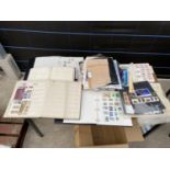 TWO BINDERS OF STAMPS TO INCLUDE JAPAN, ONE BRITISH COMMONWEALTH, PLUS NUMEROUS HAGNER SHEETS