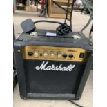 A MARSHALL MG SERIES AMPLIFIER BELIEVED TO BE IN WORKINMG ORDER BUT NO WARRANTY