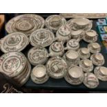 A LARGE COLLECTION OF 'INDIAN TREE' IRONSTONE DINNER WARE