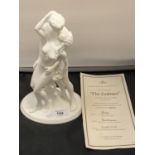 A LIMITED EDITION WEDGEWOOD FIGURINE THE EMBRACE