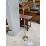 A BRASS DECORATIVE STANDARD LAMP - IN W/O