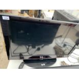 A SAMSUNG 36 INCH TELEVISION BELIEVED TO BE IN WORKING ORDER BUT NO WARRANTY