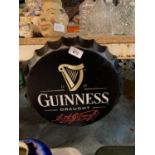 A VINTAGE GARAGE RETRO METAL SIGN 'GUINESS' 35CM