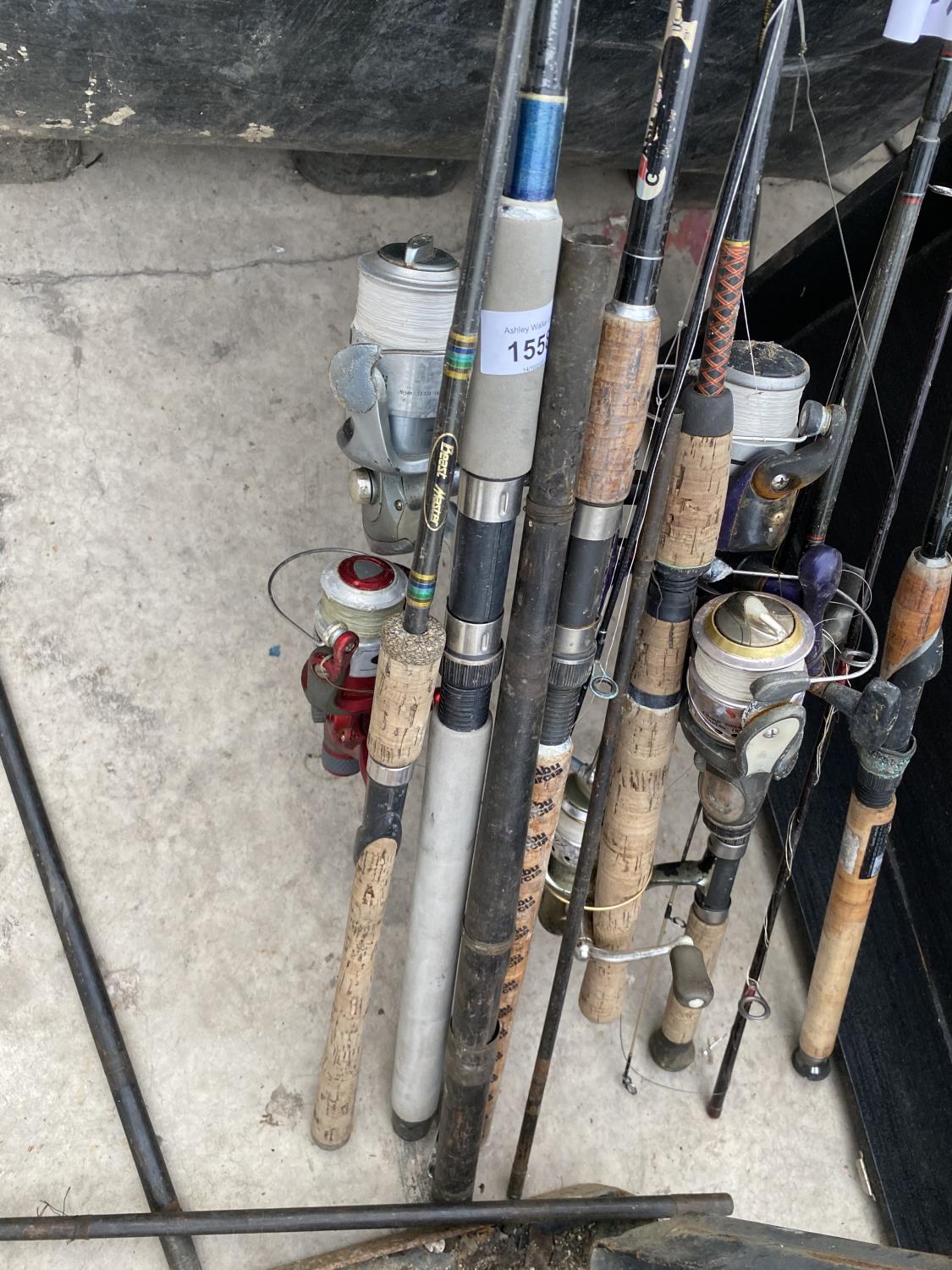 VARIOUS FISHING RODS AND REELS - Image 2 of 2