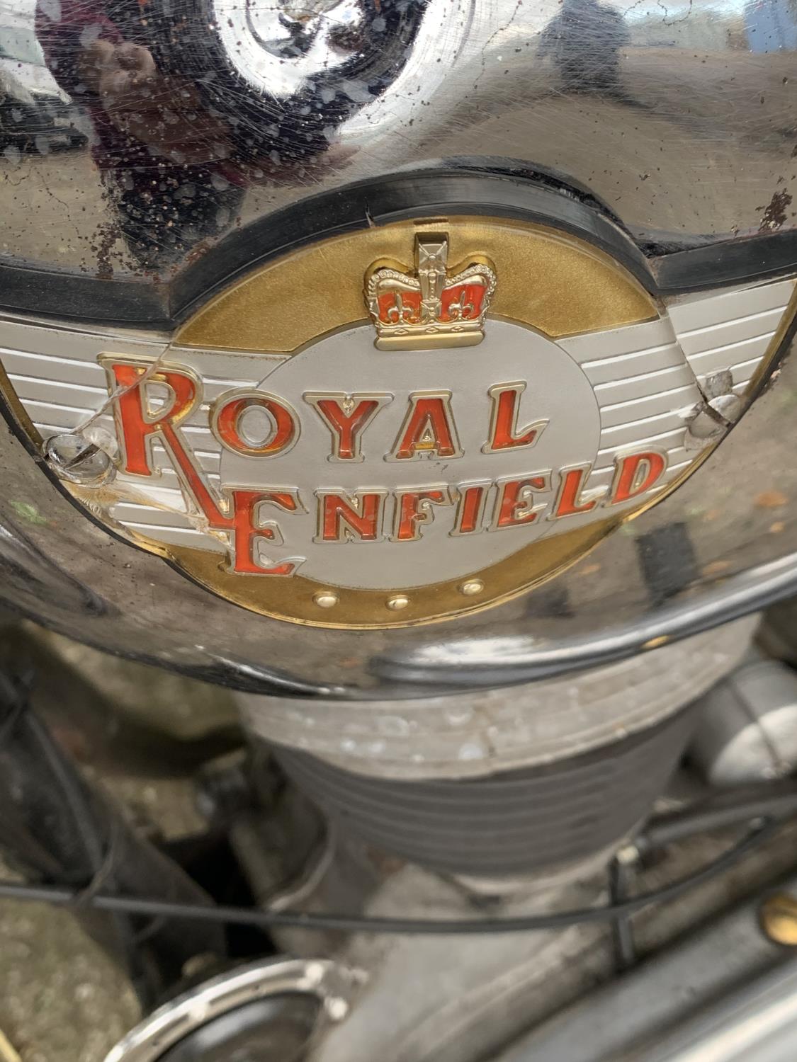 A 1962 ROYAL ENFIELD 350 CC BULLET . THE BIKE WAS MANUFACTURED AT REDITCH, ENGLAND AND SOLD BY - Image 25 of 25