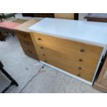 TWO MODERN CHESTS OF DRAWERS