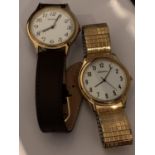 TWO SEKONDA WRIST WATCHES BOTH IN WORKING ORDER